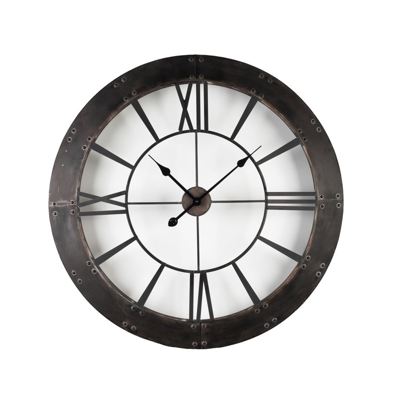 Broughshane Metal Wall Clock