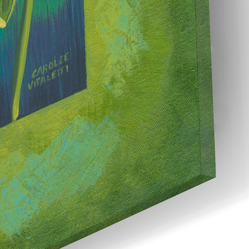 "Bouquetn Border 1" par Carolee Vitaletti, H 16 po x l 12 po x P 0,13 po