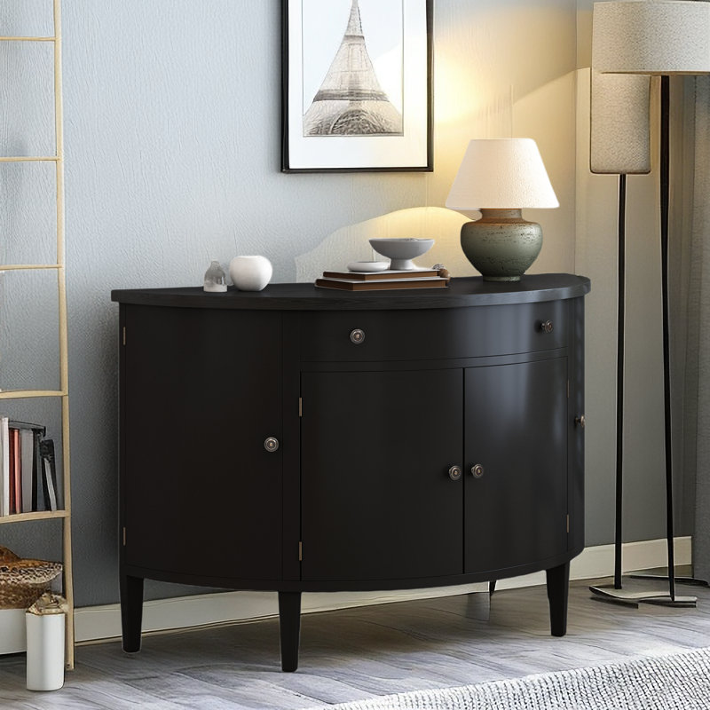 Umberto 47.2'' Sideboard, Black