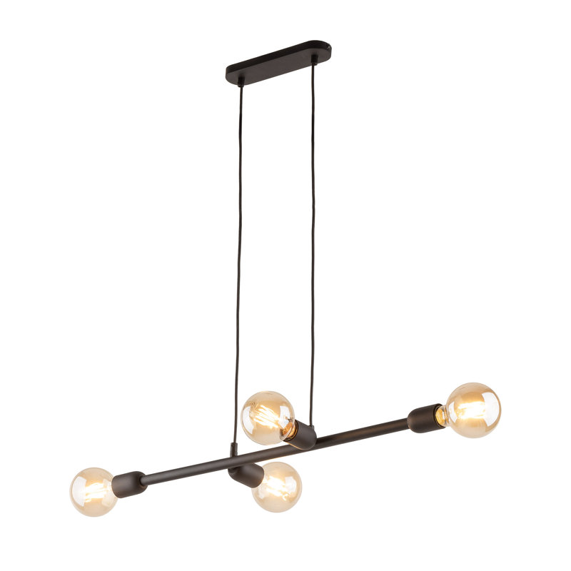 Antwaun 4 - Light Stainless Steel Kitchen Island Pendant