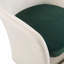 Chaise d'appoint 2 en 1 avec accoudoirs de loisirs de style moderne Mid-Century