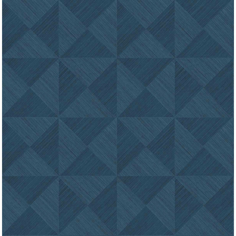 Rouleau de papier peint adhésif L 18 pi x l 20,5 po, Bleu denim