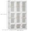 Armoire portable Kanhaya, armoire de chambre avec rangement cubique