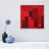 White Framed