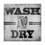 Wash and Dry - Reproduction d'art textuel sur toile tendue-26854957