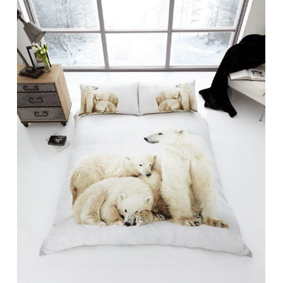 No Pattern Duvet Cover Set with Pillowcases