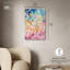 «Joyful Rainfall I», toile de couleur moderne abstraite par Art Remedy-107456671-107456644