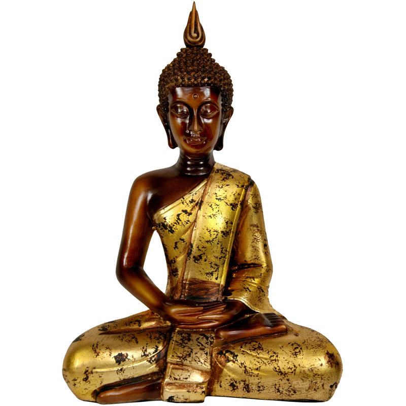 Figurine bouddha de thaïlande assis