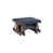 Navy Blue Top/Chocolate Brown Base