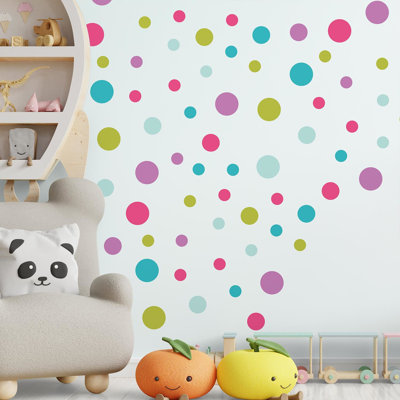 Abstract Non-Wall Damaging Wall Decal