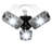 Bell + Howell TriBurst Pro 5500 Lumens Multi-Directional LED Ceiling Light