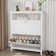Shoe Cabinet With 2 Flip Drawers and Open Area