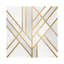 Art Deco Geometry by Elisabeth Fredriksson - Print on Canvas-2053695300-2026401312