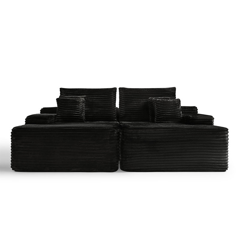 80''Oversized Double Lounge Chaise