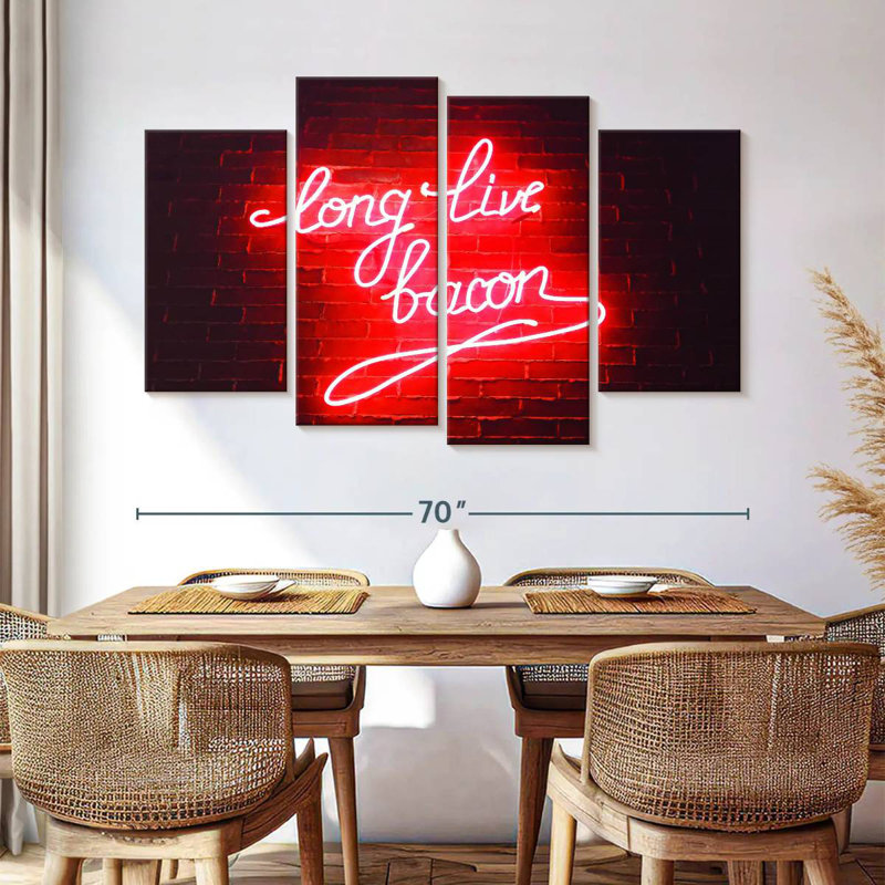 Tergel Vive le bacon, H 42 po x l 68 po