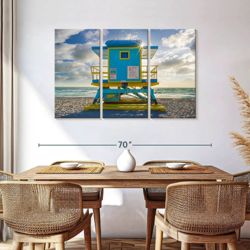 Nicci Miami Beach House, Floride, H 36 po x l 57 po