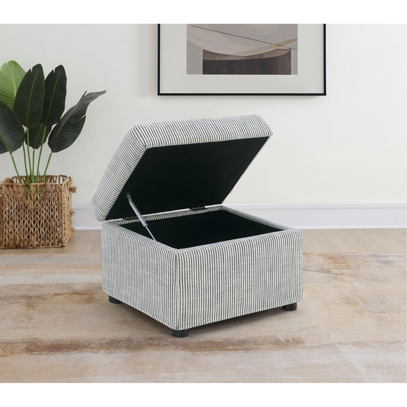 Repose-pieds avec rangement Merced Grey