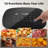 12-in-1 6.34 Quart Compact Air Fryer with Air Fry, Roast, Reheat, and Dehydrate Functions-106562570