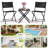 Patio 3 Piece Folding Bistro Set-2133280393
