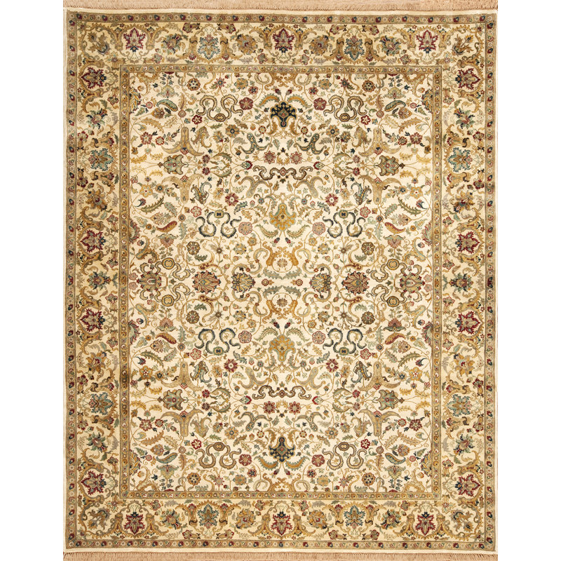 Golden Age Hand Knotted Wool Area Rug, Runner 2'6" x 12'