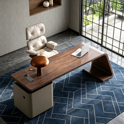 Bureau moderne et minimaliste