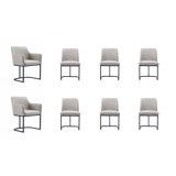 Serena Leatherette Side Chair Dining Chair