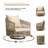 Lenno Swivel Patio Chair Set with Cushions and End Table-263453705-244533297