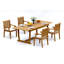 Sack Outdoor - Piece Teak Dining Set-1408295115