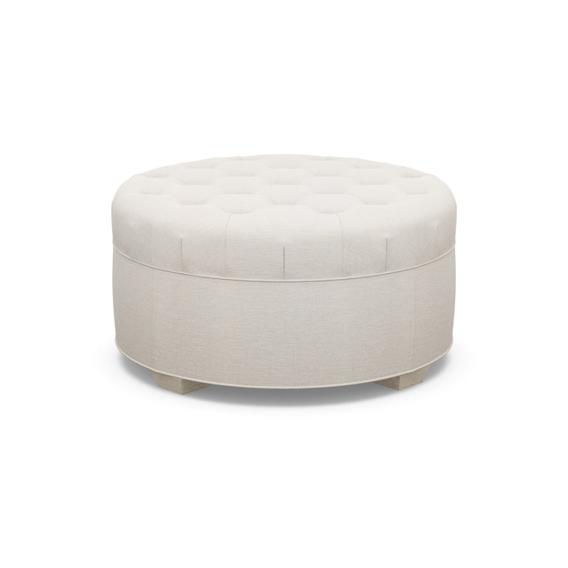 Round Ottoman, 5246-70, Sandstone