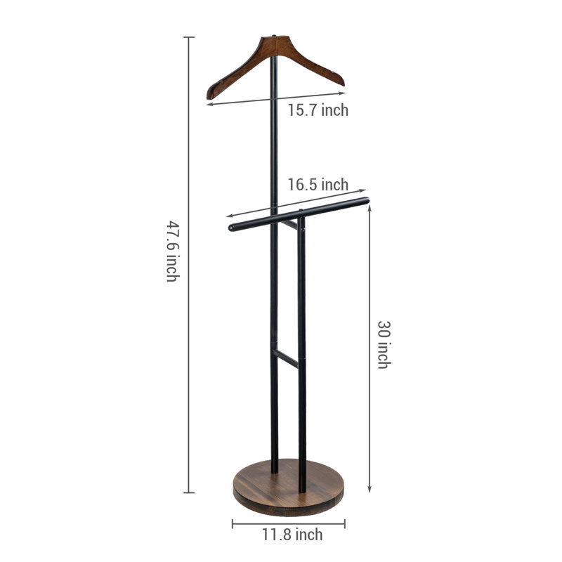 Metal Freestanding Valet Stand