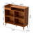 3-Tier Large Record Player Stand with Power Outlet