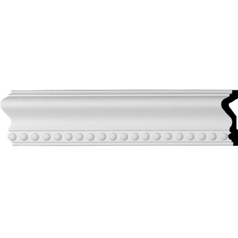 Ekena Millwork 2 3/4"H x 1"P x 94 1/2"L Edwards Chair Rail Moulding