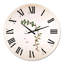 Vintage London Plants II - horloge murale campagnarde-60280947