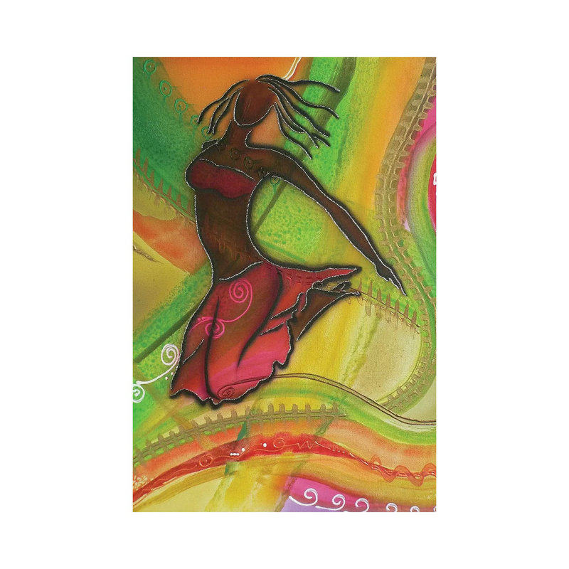 Lift off 1 Piece Wrapped Canvas Painting, 45.72cm H x 30.48cm W x 1.905cm D