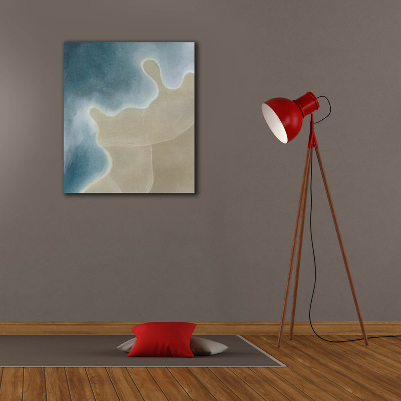  «Turning The Tides 1» par Grace Popp, art mural sur toile, 26 po x 30 po