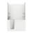 Tucson 60 " L x 30 " W Walk-in and Mounting / Installation Required Whirlpool Fiberglass Bathtub with Faucet-23010680-23010676