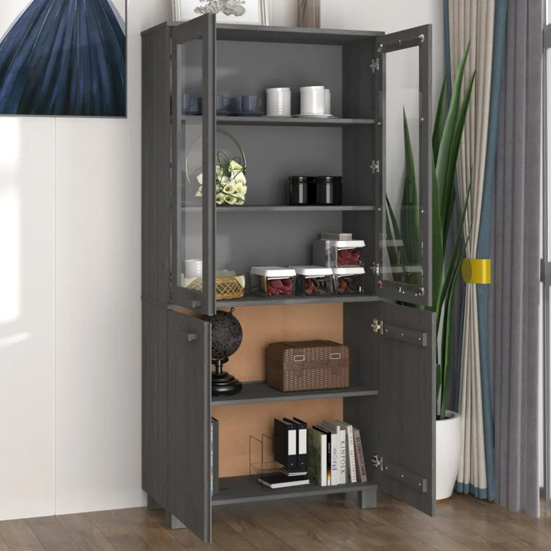 Haye 85cm Sideboard, Dark Grey