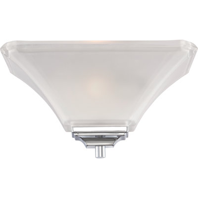 Edington Steel Flush Mounted Sconce