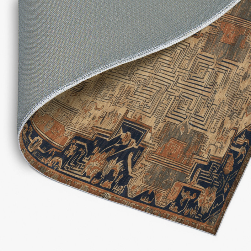 Tapis intérieur et extérieur ArtDeco, Rectangulaire 2 pi x 3 pi