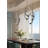 Saros Matte Black 5 Light Chandelier