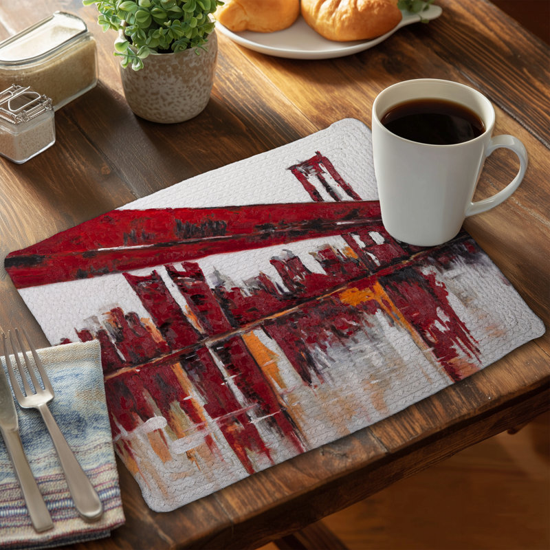 Napperon Red Bridge