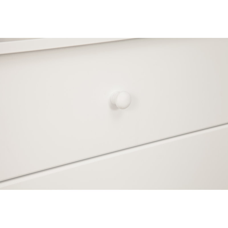Commode à 3 tiroirs Morgan, Blanc