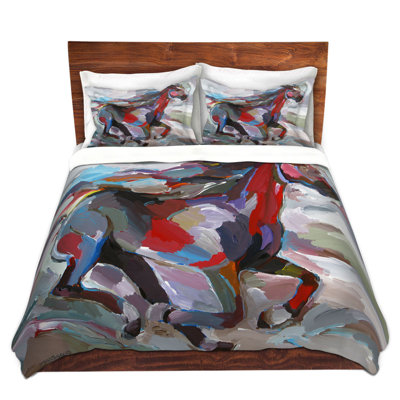 Ensemble de housse de couette en microfibre DiaNoche par Hooshang Khorasani - The Racer