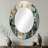 Transcending Reality V - Modern Oval Wall Mirror-223143814