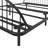 Anguilla Arched Metal Platform Bed-242347763-242347762