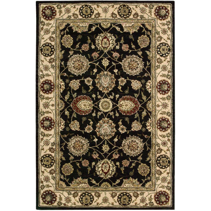 Tapis indigo Corina, Rectangle 3 pi 9 po x 5 pi 9 po
