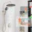 Ensemble de douche à barre ronde 2 jets avec douche à main 1,8 gallons par minute-107486639