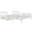 Lit superposé blanc avec lit gigogne Twintwin
