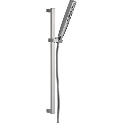 Tetra H2Okinetic Handheld Shower Head with Slide Bar, Hand Shower, Hand Held Shower with Hose