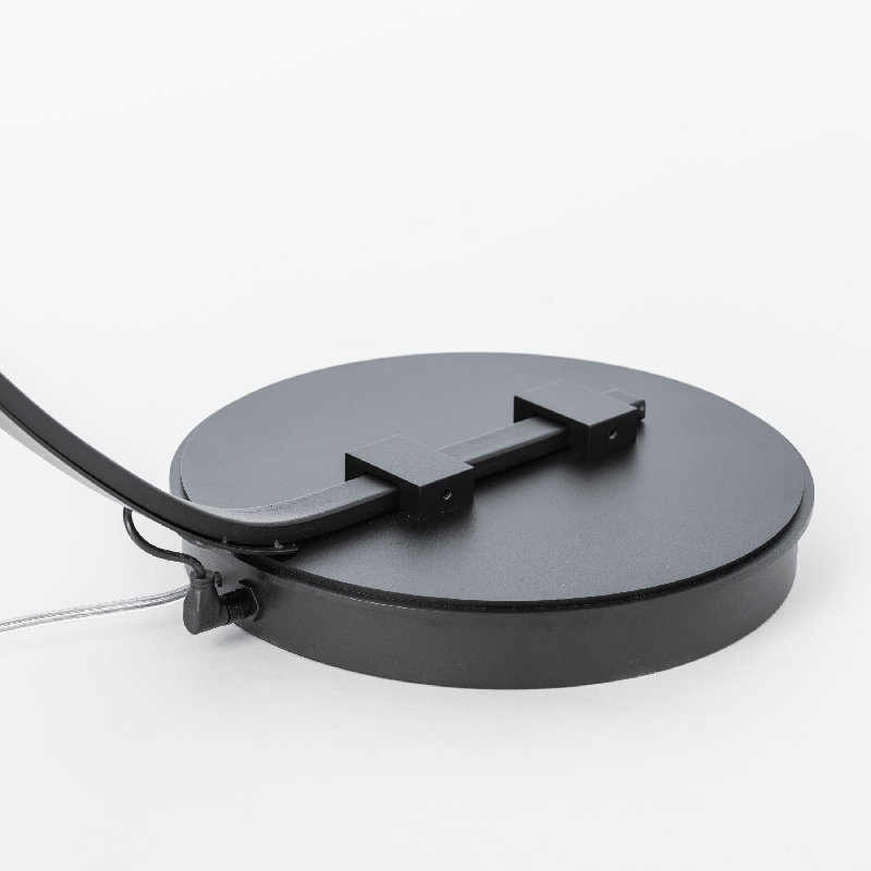 Glissade LED Arc Floor Lamp By Andy Morter, Black